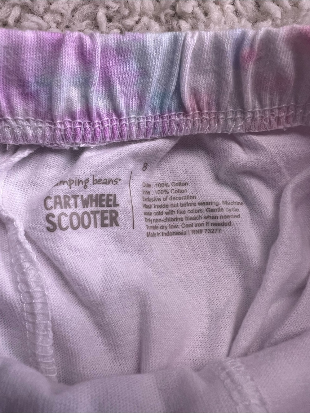 GIRLS JUMPING BEAN SCOOTER SKIRT SZ 8 NWT - Picture 8 of 8